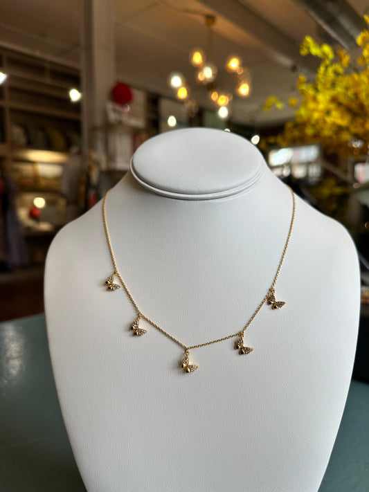 Butterfly Garden Necklace