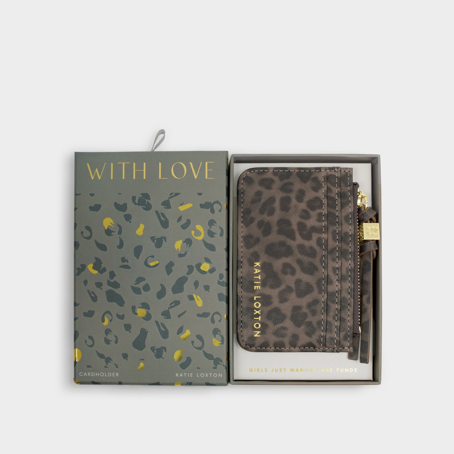 Leopard Giftboxed Cardholder