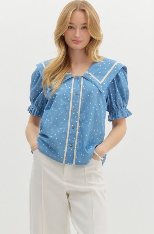 Sea Holly Top