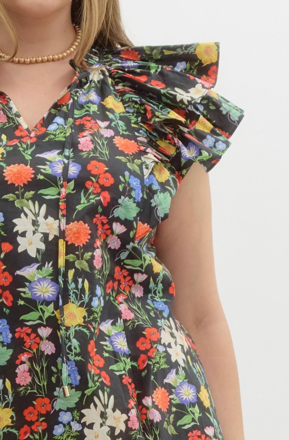 Garden Blouse - Curve