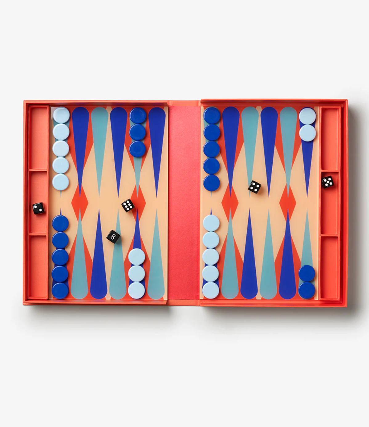 The Art of Backgammon Board Game