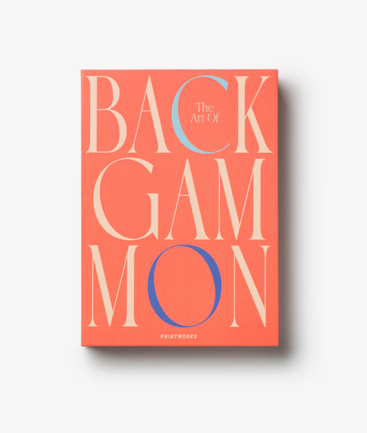 The Art of Backgammon Board Game