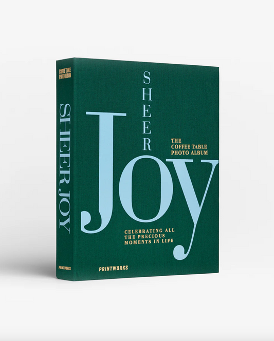 Sheer Joy Coffee Table Photo Album