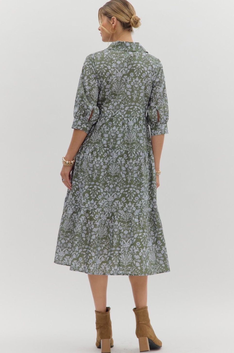 Jade Bloom Dress