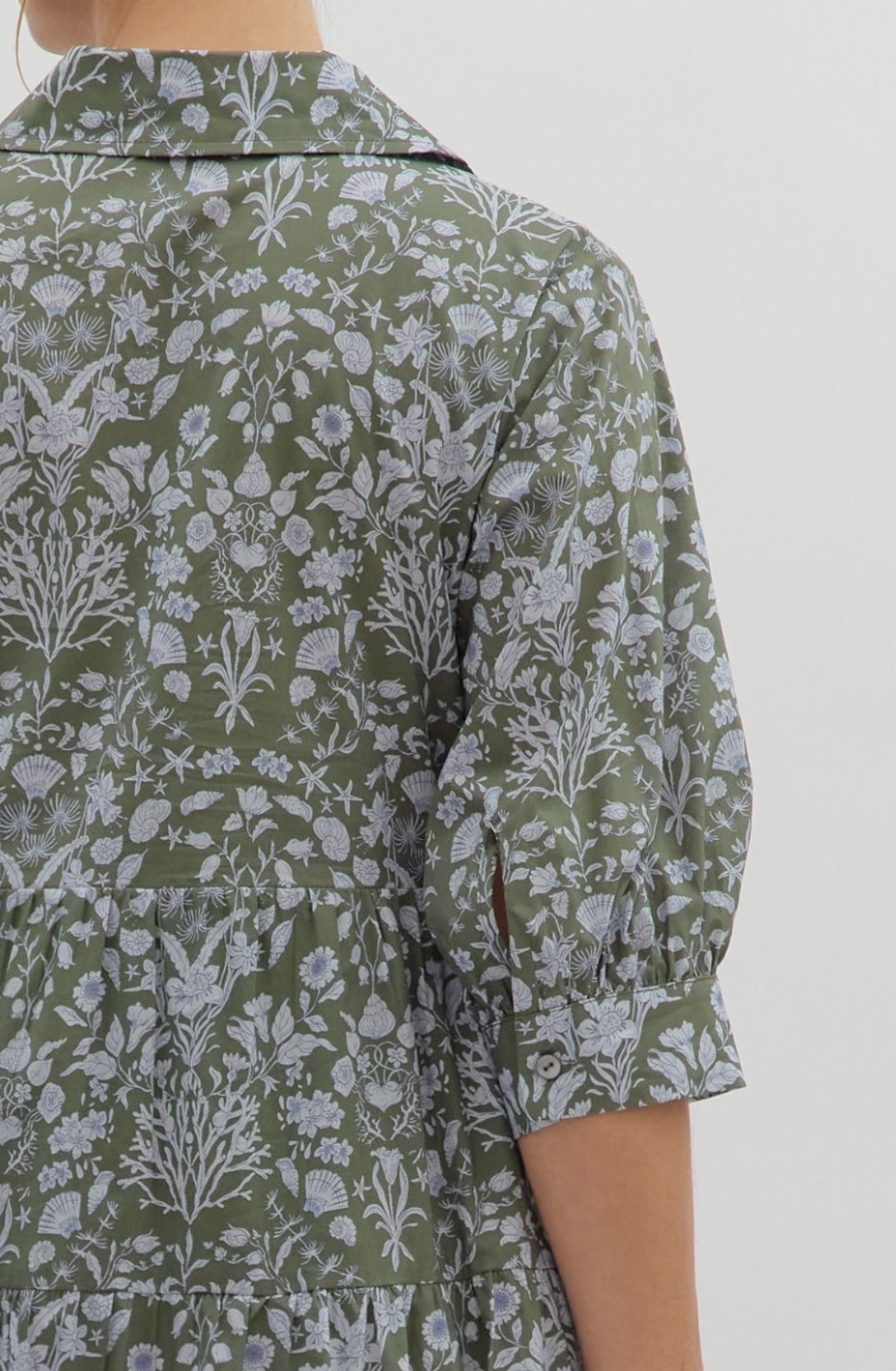 Jade Bloom Dress