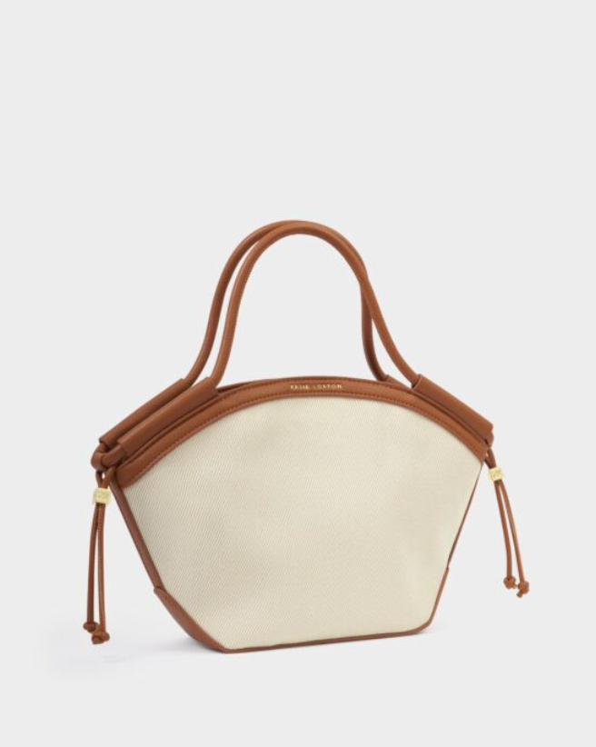 Florence Mini Tote Bag in Cognac