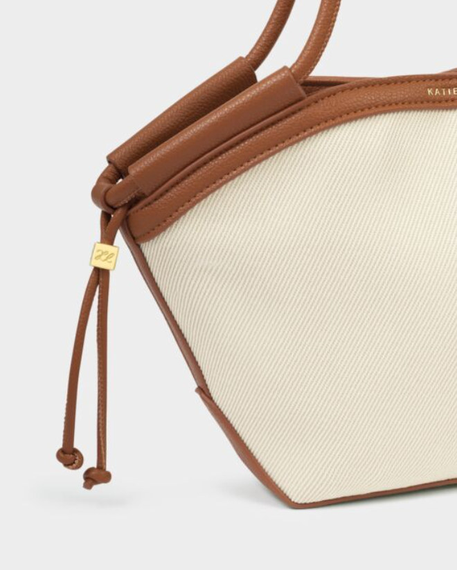 Florence Mini Tote Bag in Cognac