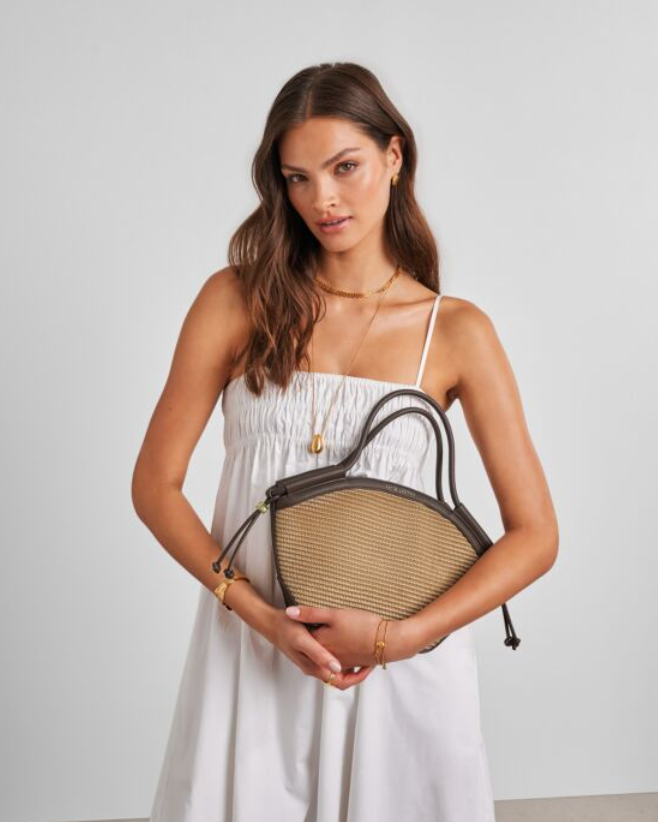 Florence Mini Tote Bag in Bitter Chocolate
