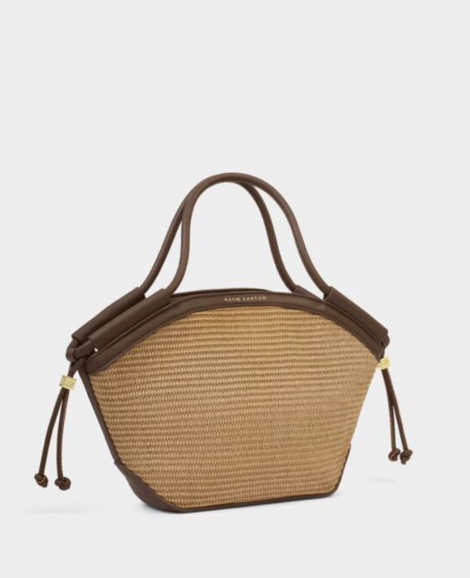 Florence Mini Tote Bag in Bitter Chocolate