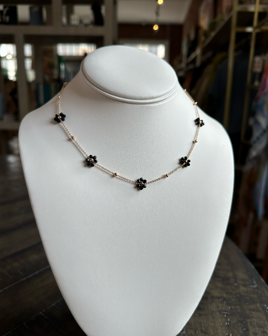 Floral Charm Necklace