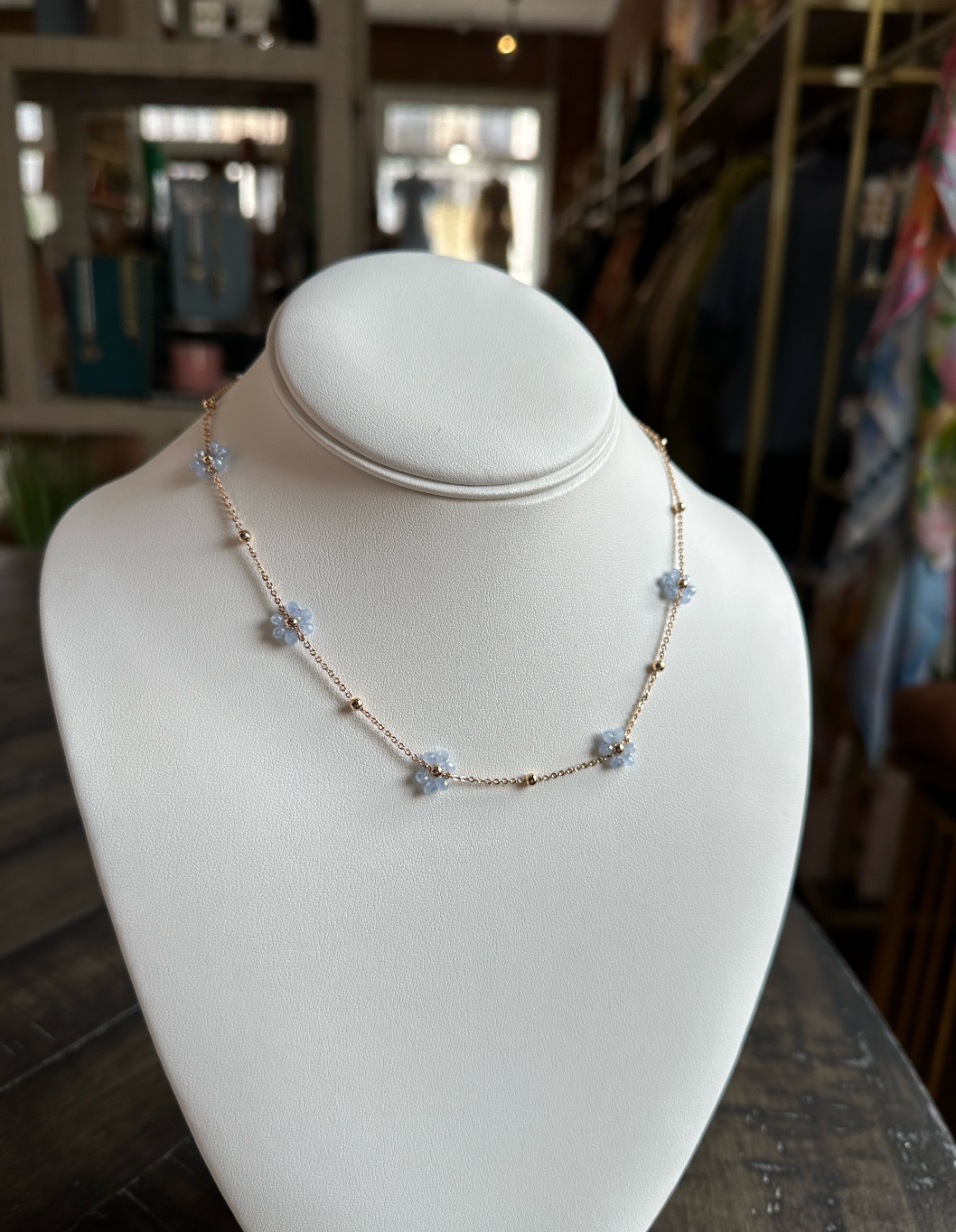 Floral Charm Necklace