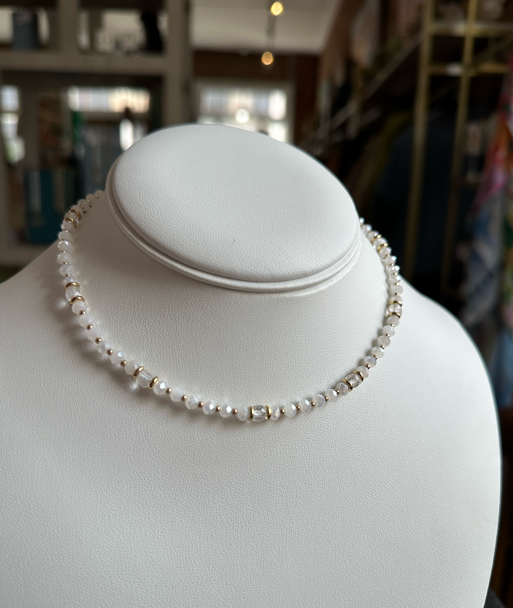 Ice Crystal Necklace