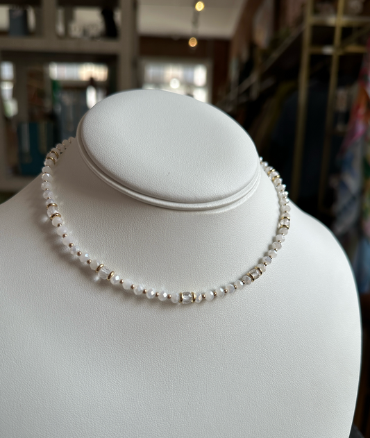 Ice Crystal Necklace
