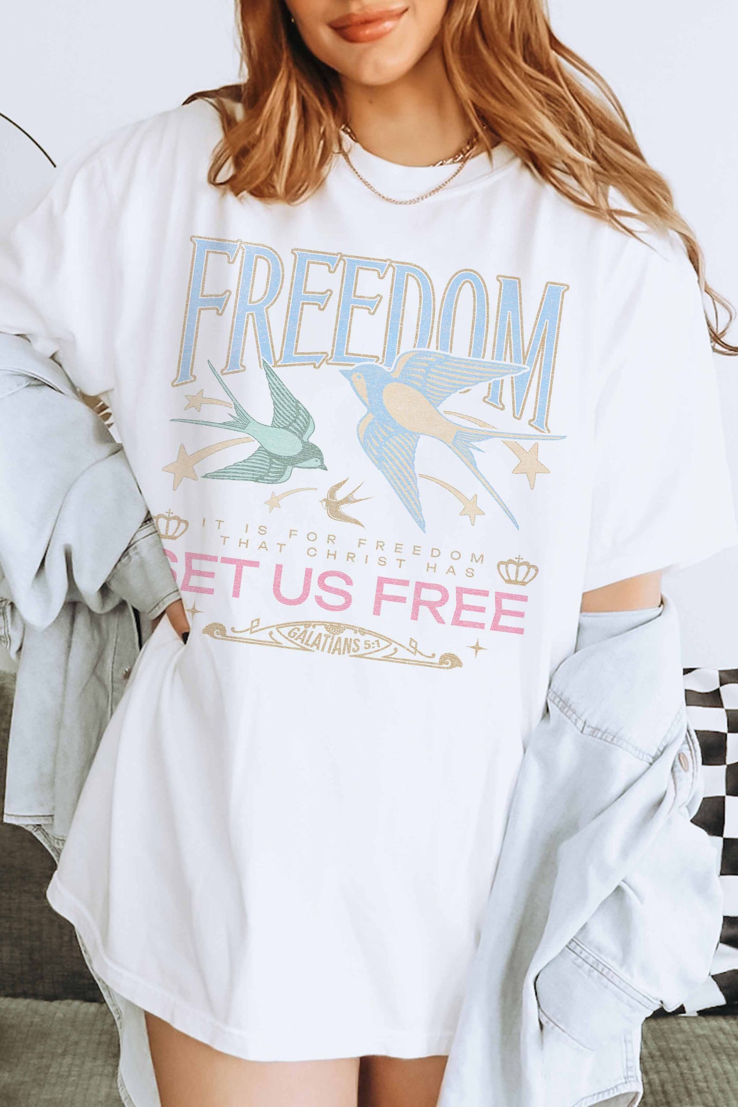 'Freedom Set Us Free' Tee