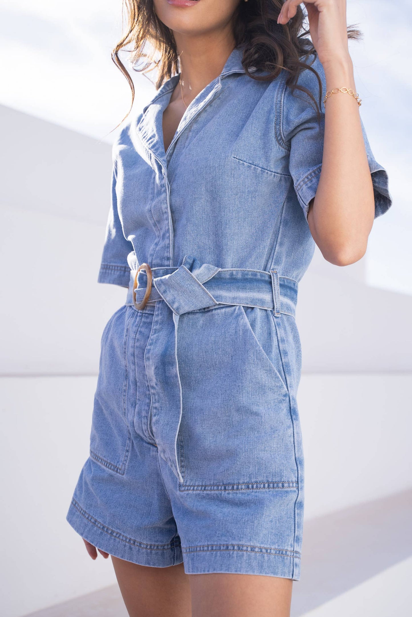Aquamarine Romper