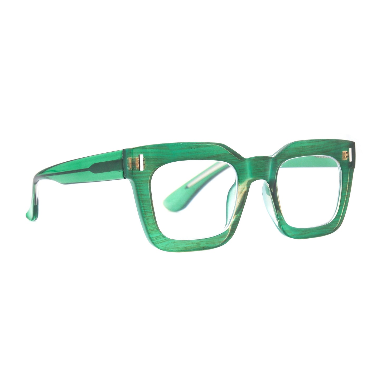 Green and Brown Stripes Readers