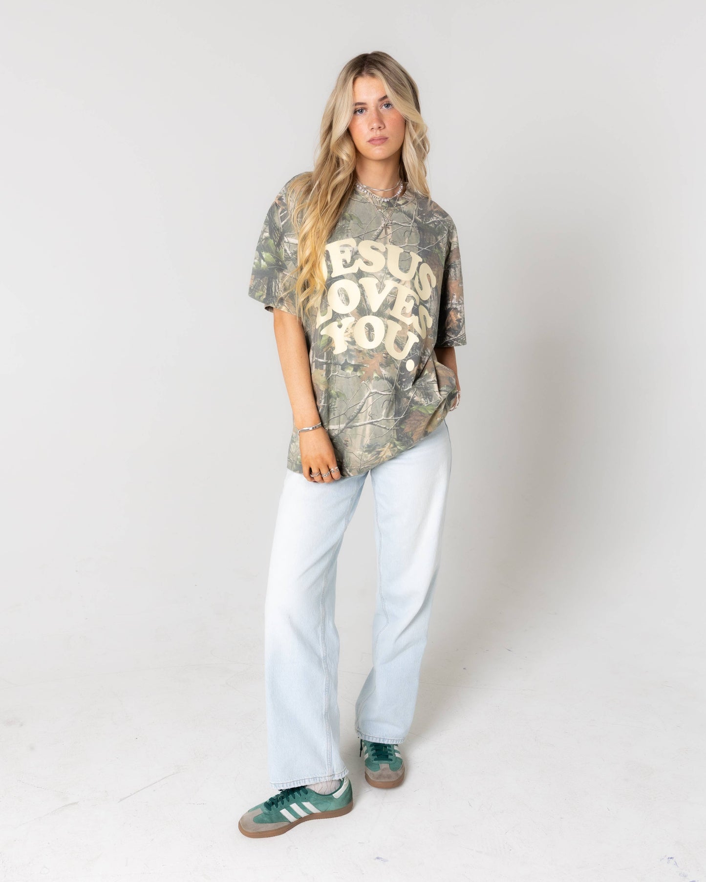 Oversized Camo Tee