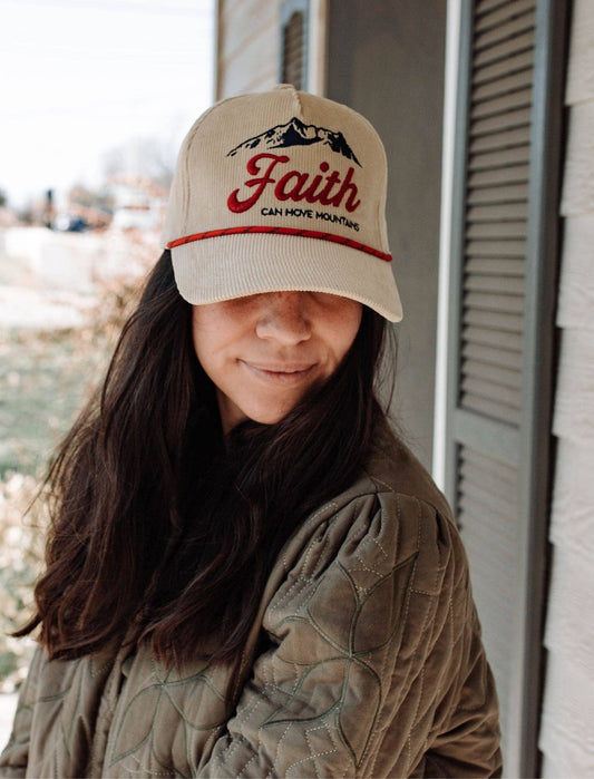 "Faith Can Move Mountains" Cap