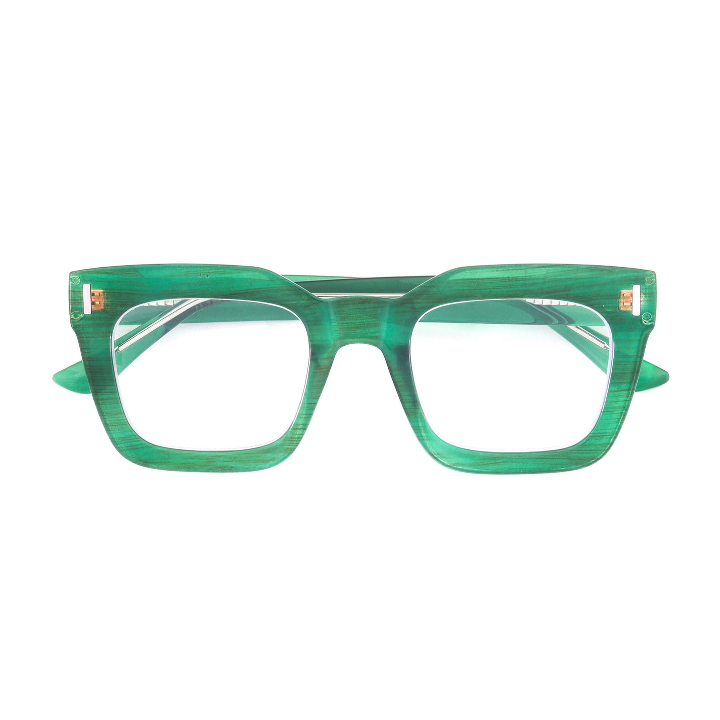 Green and Brown Stripes Readers
