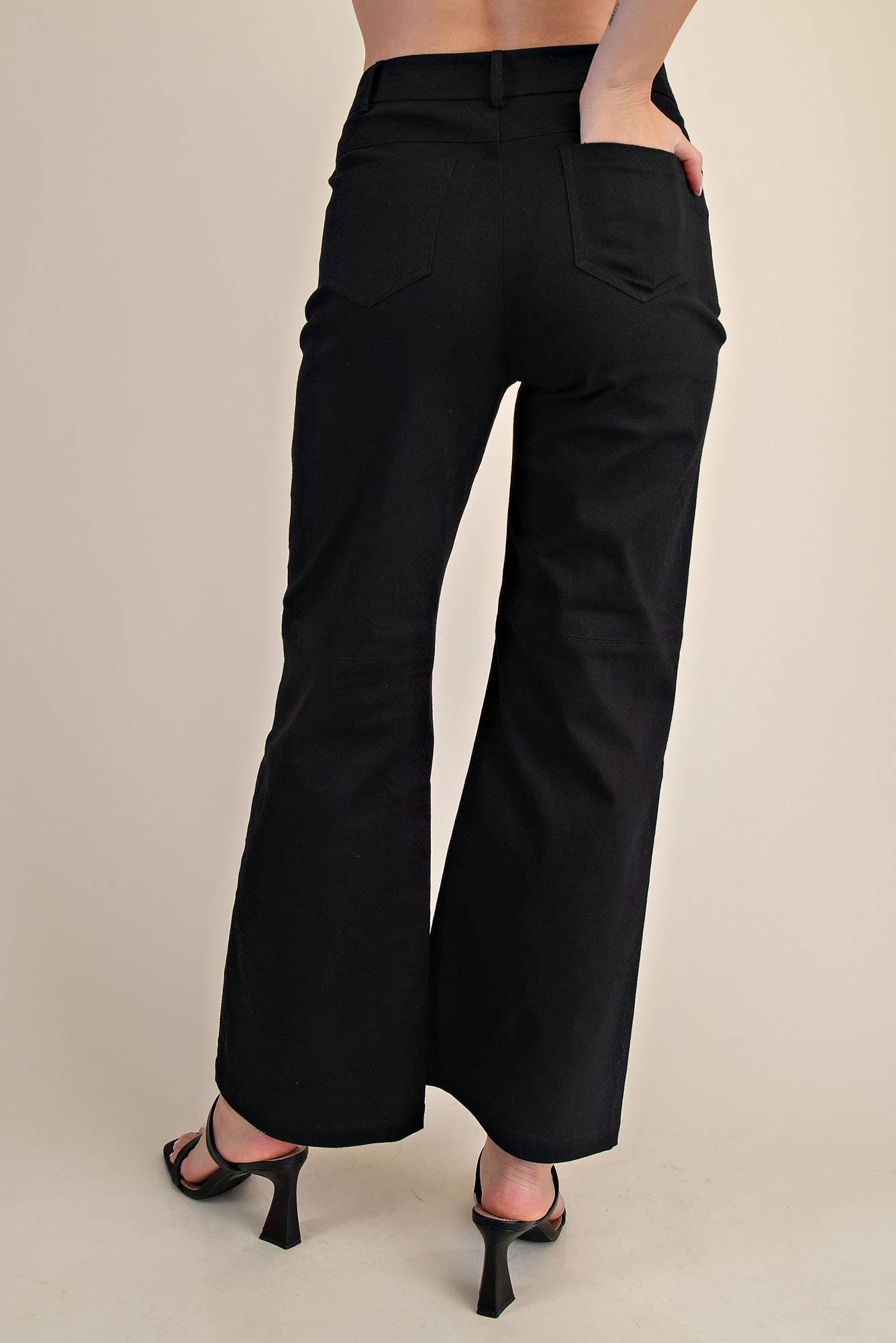 Sleek Stretch Straight Leg Pants
