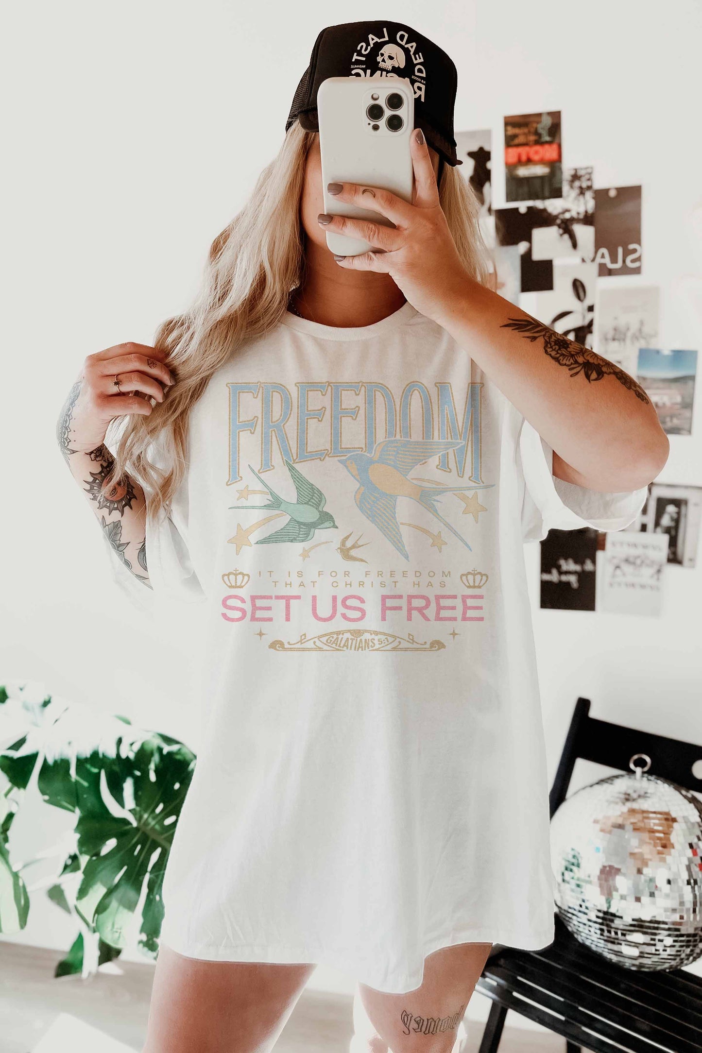 'Freedom Set Us Free' Tee